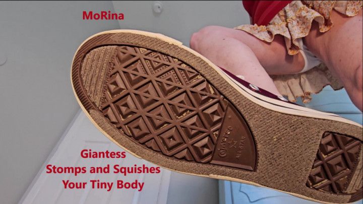 Giantess MoRina Stomps and Squishes Your Tiny Body