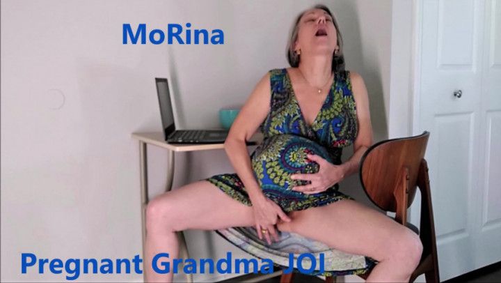 Pregnant Grandma JOI