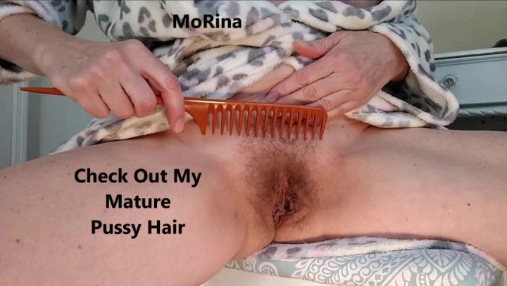 Check Out My Mature Pussy Hair