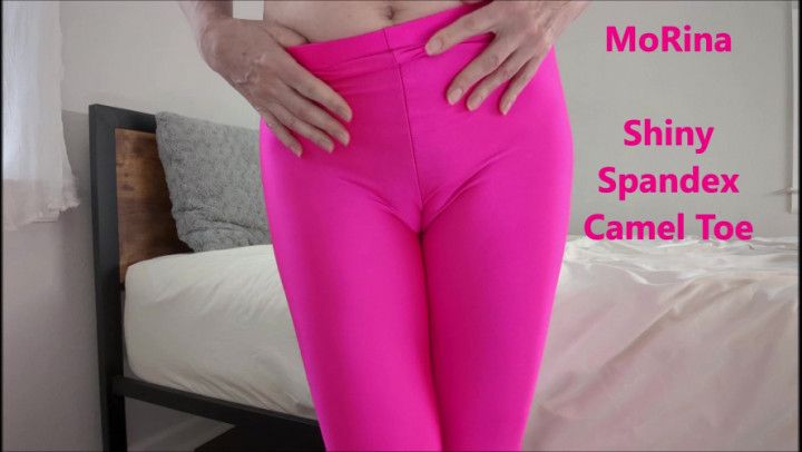 Shiny Spandex Camel Toe