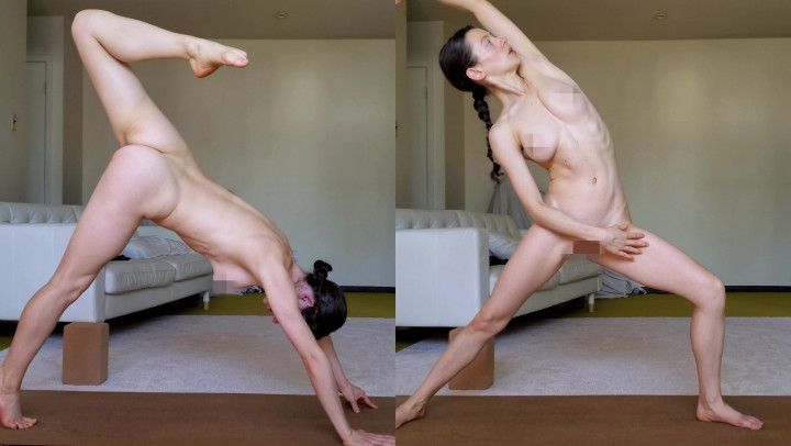 Hot Naked Yoga Part 2 4K