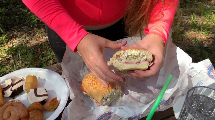 Pregnant Eating Competition