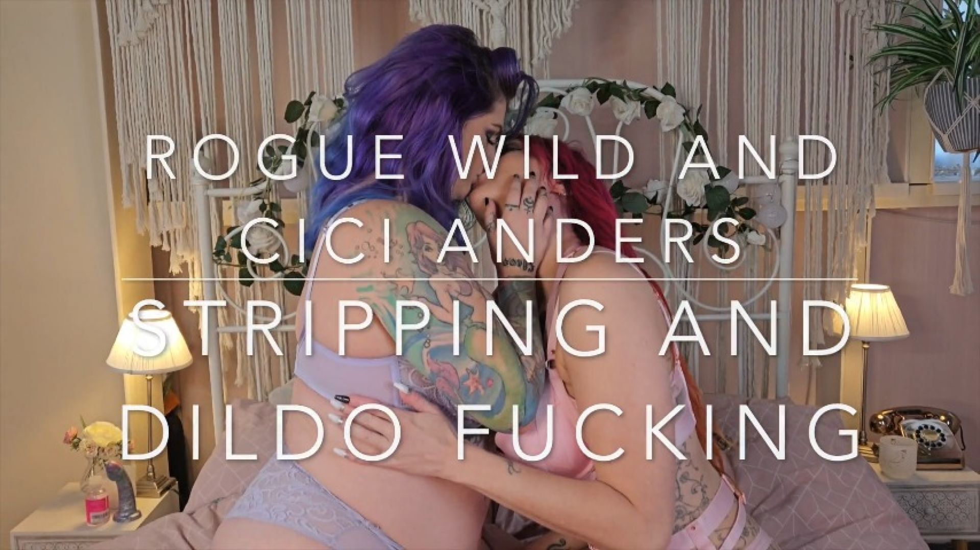 Rogue Wild and Cici Anders wank together