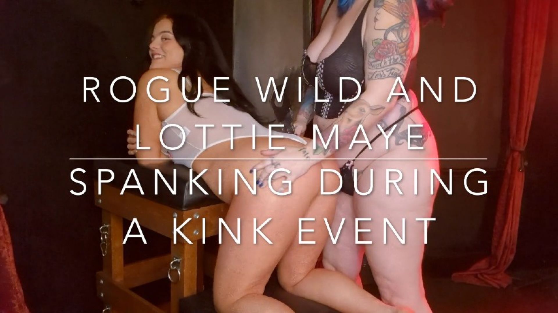 Rogue Wild spanking Lottie Maye