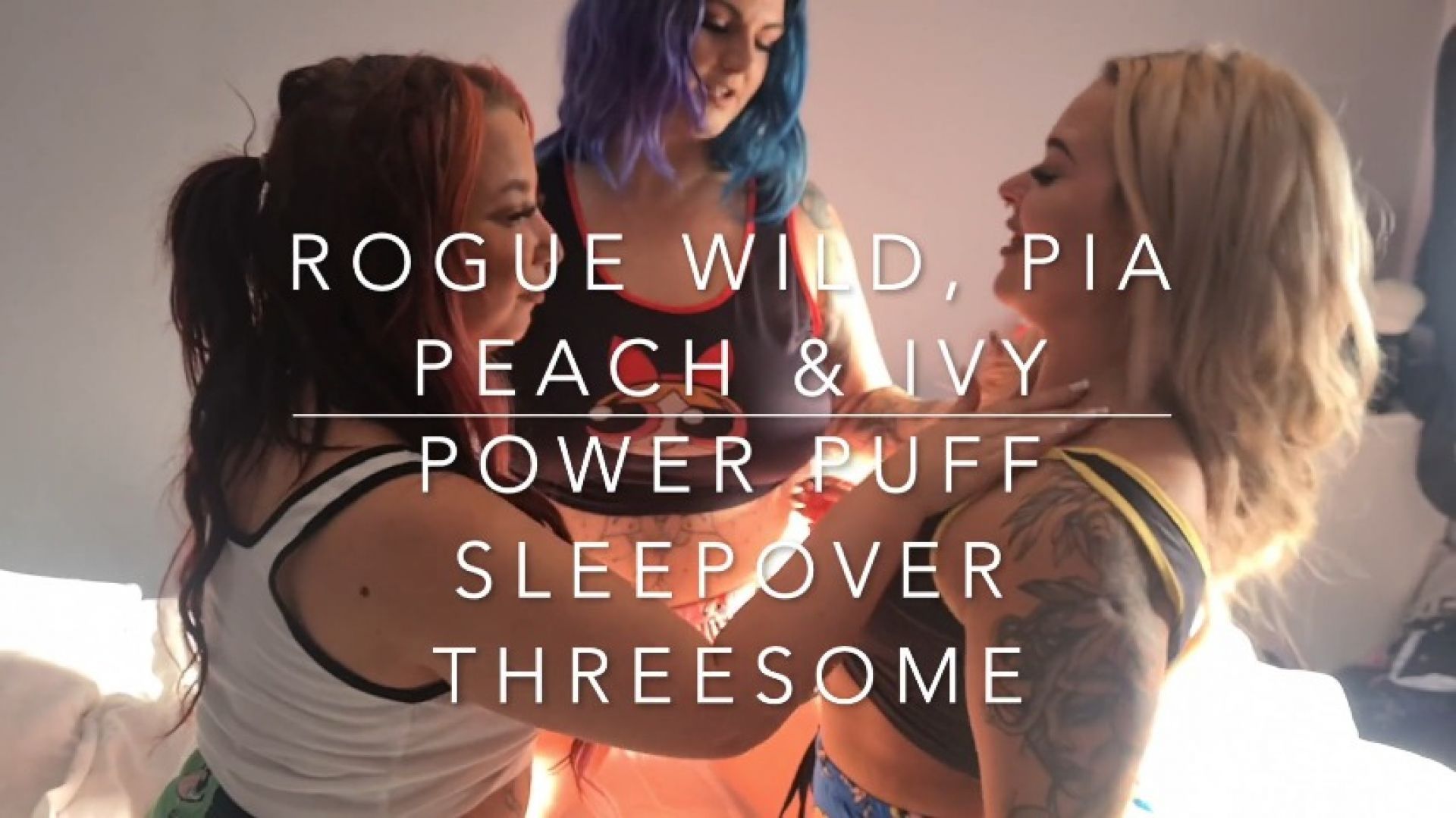 Rogue Wild, Pia Peach and Ivy Threesome