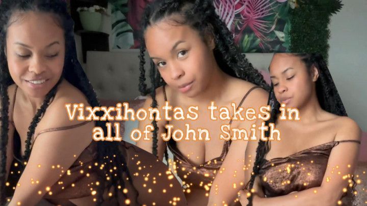 Vixxihontas Takes in All of John Smith Princess Play