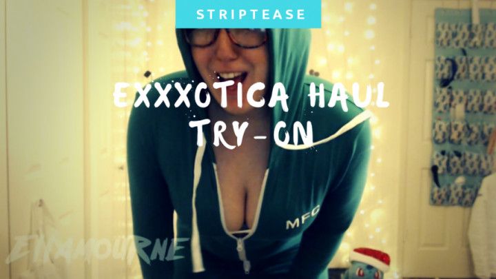 Exxxotica Haul Try On Vid - Nude