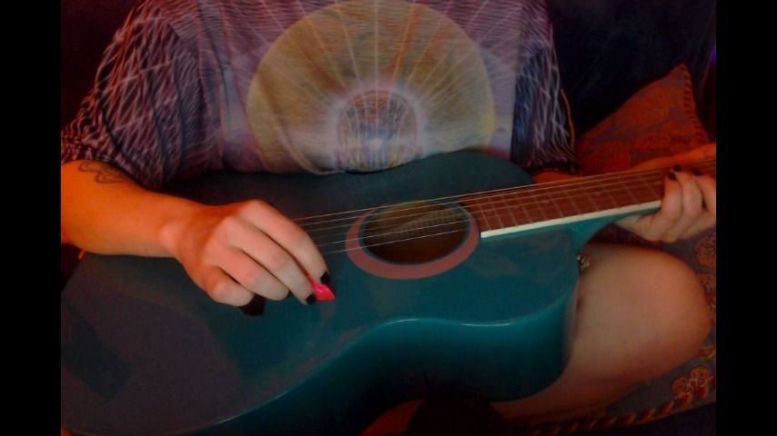 Tapping On My Guitar ASMR