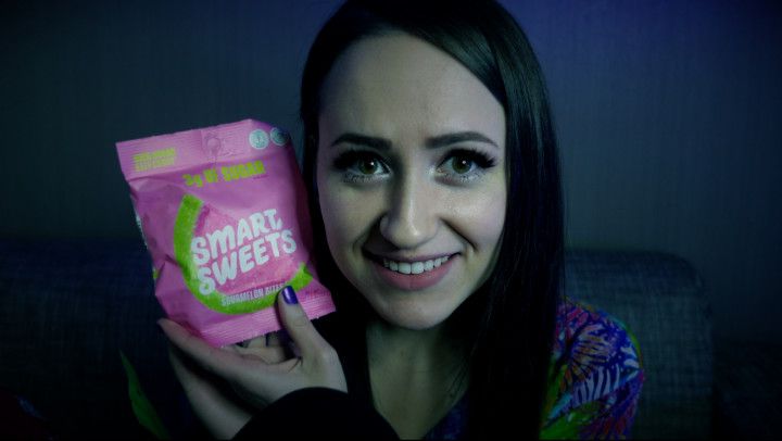 SOUR WATERMELON GUMMIES ASMR