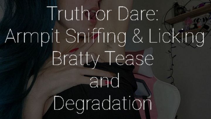 Truth or Dare: Armpit Sniffing/Licking