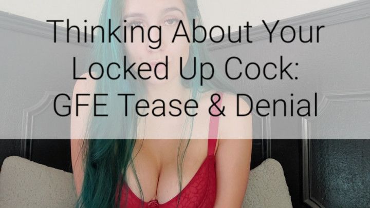 Cumming Thinking About You Locked Up