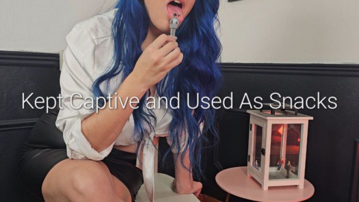 Kept Captive and Used As Snacks: Giantess, Vore &amp; Mixed POV