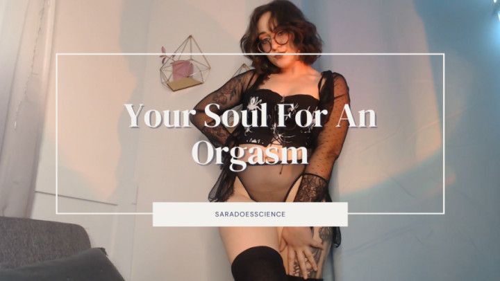 Your Soul For An Orgasm PEGGING JOI