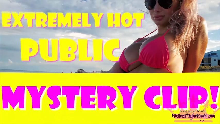 500 Public MYSTERY video Extremely hot