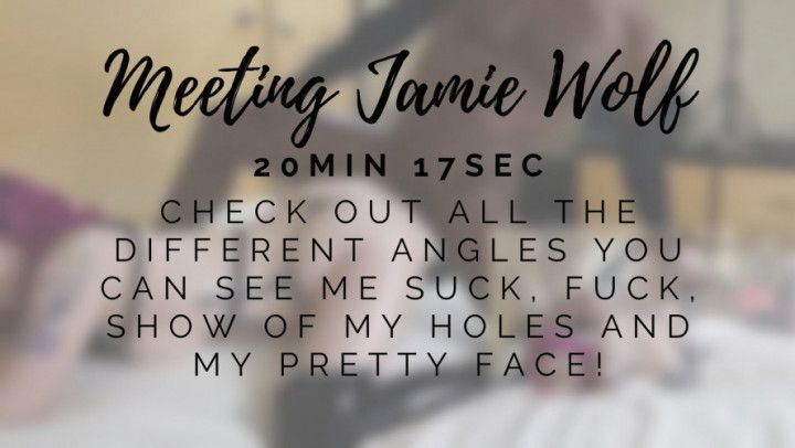 Meeting Jamie Wolf