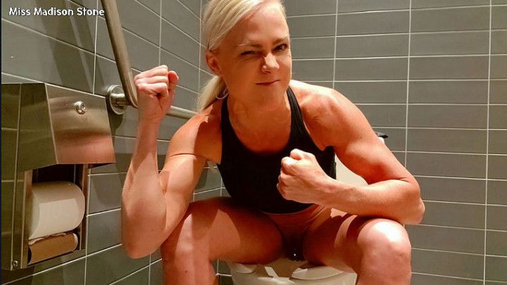 Bodybuilder Toilet Slavery