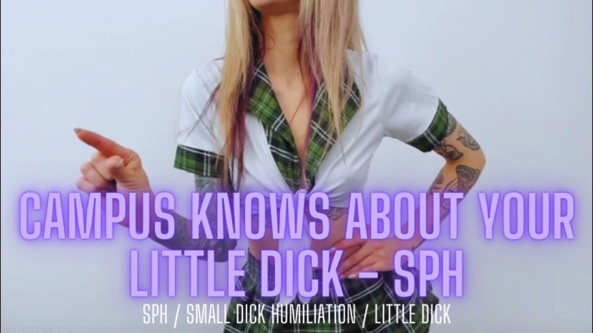 Campus Knows About Your Little Dick - SPH