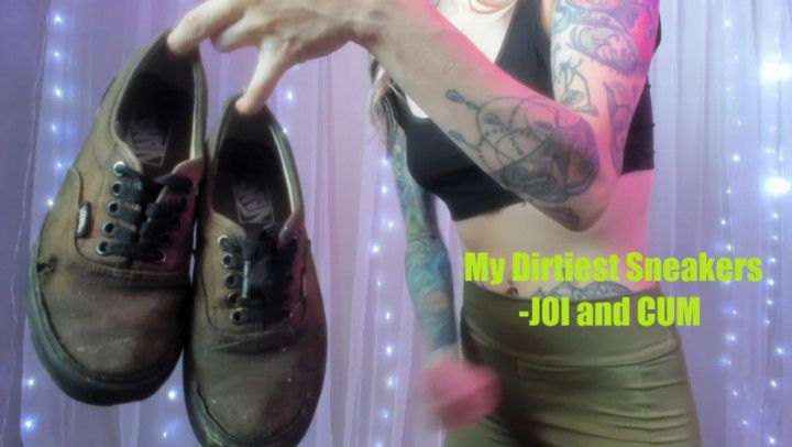 My Dirtiest Sneakers - JOI and CUM