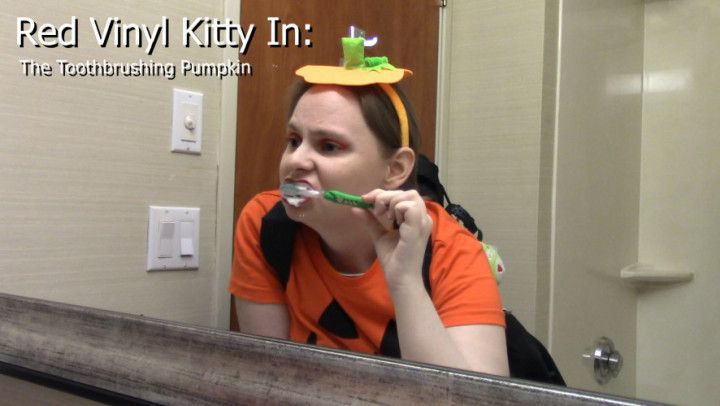 The Toothbrushing Pumpkin