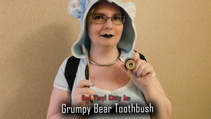 Grumpy Bear Toothbrushing