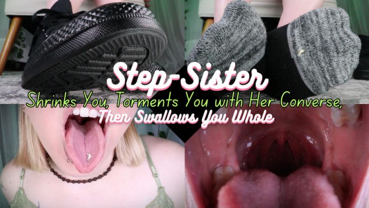 Step-Sister Shrinks You, Torments You, The Swallows You - HD