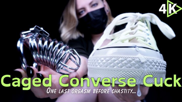 Caged Converse Cuck - 4K