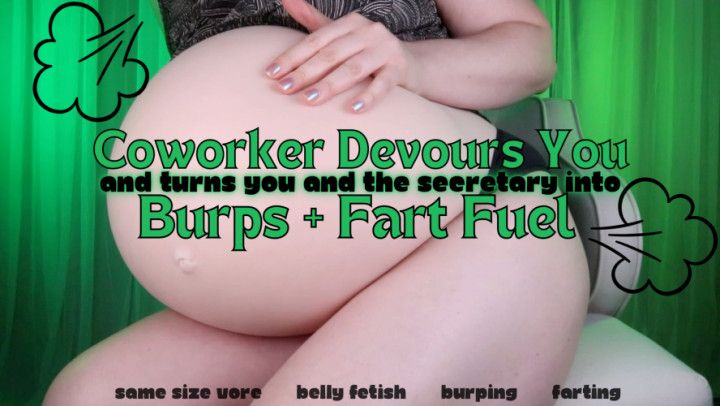 Coworker Devours You and Turns You into Fart Fuel - HD