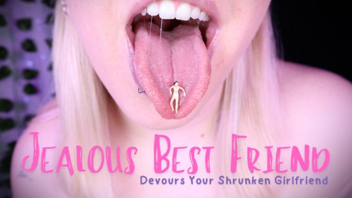 Jealous Best Friend Devours Your Shrunken Girlfriend - HD