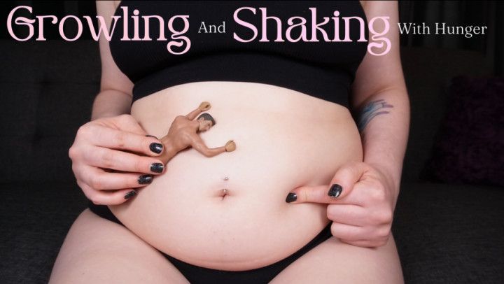 Growling And Shaking With Hunger - HD