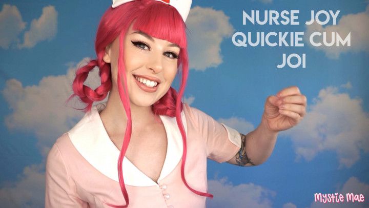 Nurse Joy Quickie Cum JOI