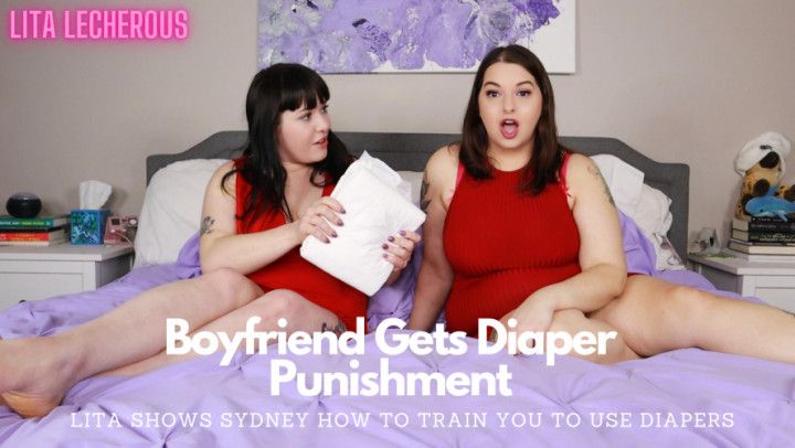 Diaper Punishment for Messy Boyfriend