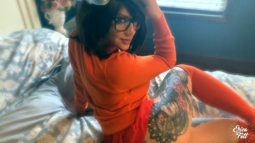 Erica Fett Nude Velma Cosplay Boudoir