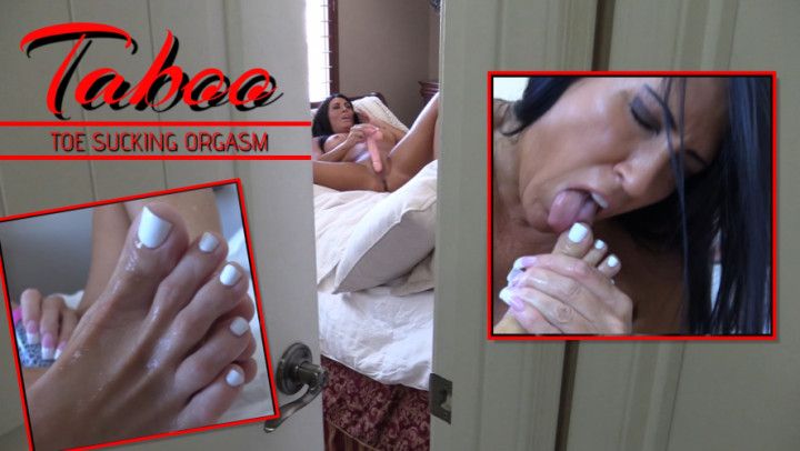 Taboo Toe Sucking Orgasm