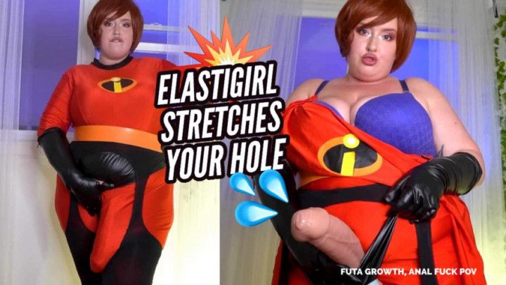 Elastigirl Stretches your Asshole - futa growth