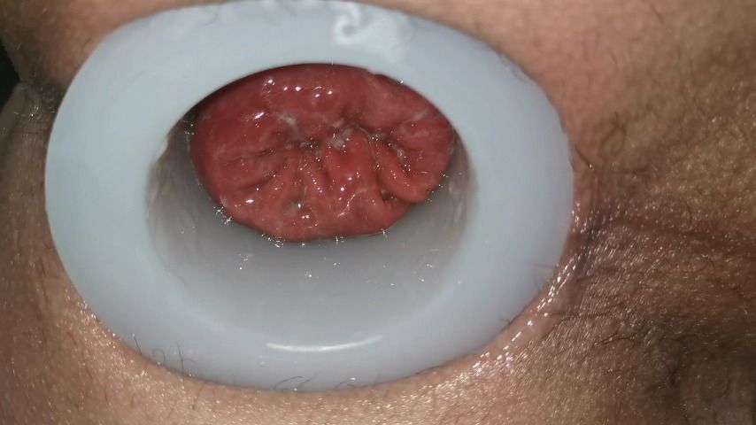 Hollow butt plug big gape