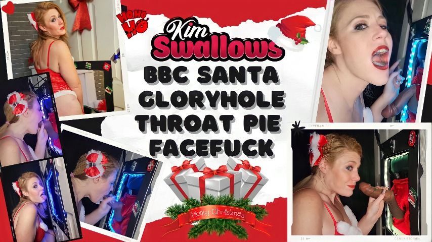 BBC Santa Gloryhole ThroatPie Facefuck