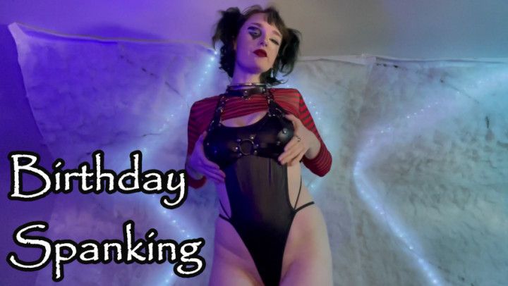 Birthday Spanking