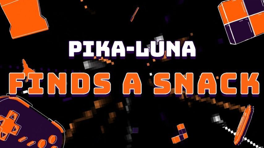 Pika-Luna Finds A Snack