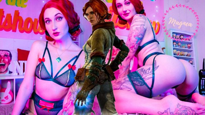 Triss Merigold Erotic Strip Tease