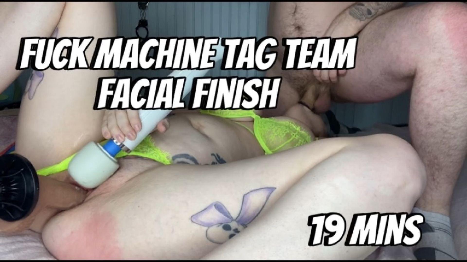 Fuck Machine Tag Team ~ Facial