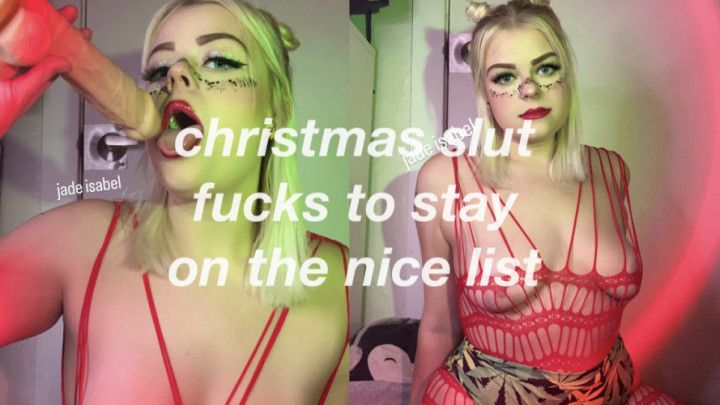 Santa's Lil Slut Fucks for the Nice List