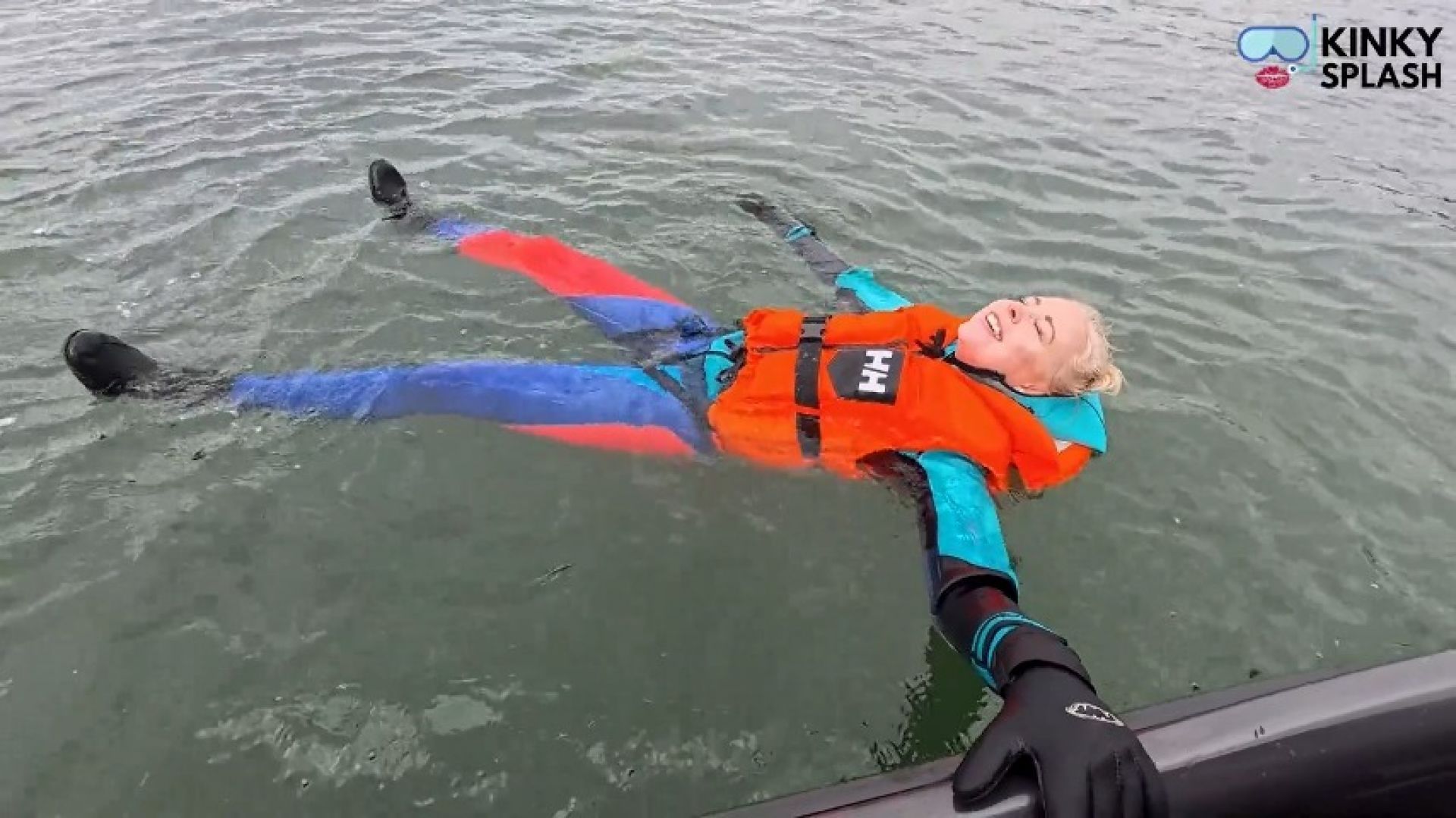 Lifejacket Float and Relax in the Ocean