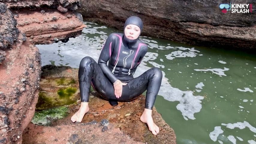 My Wet Wetsuit Playtime By The Sea