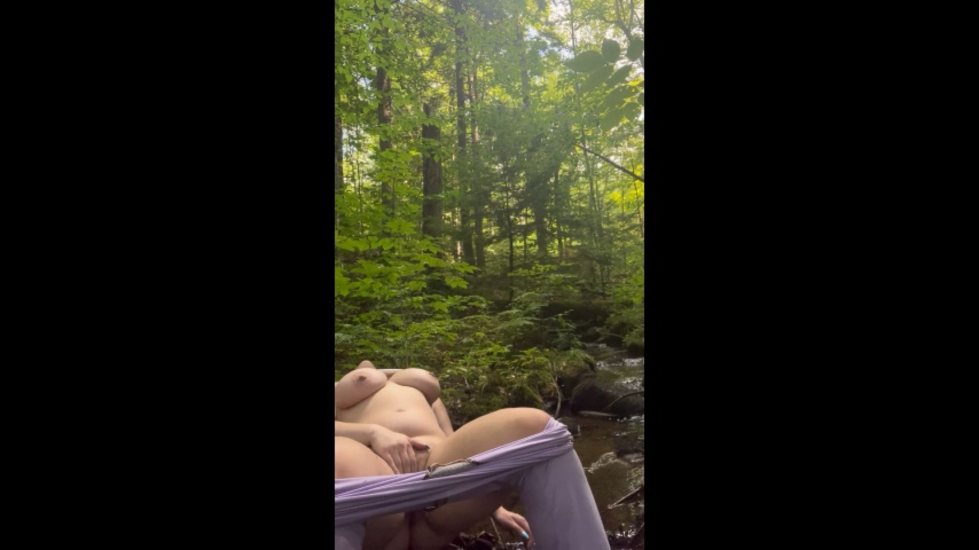 CUMMING IN THE FOREST