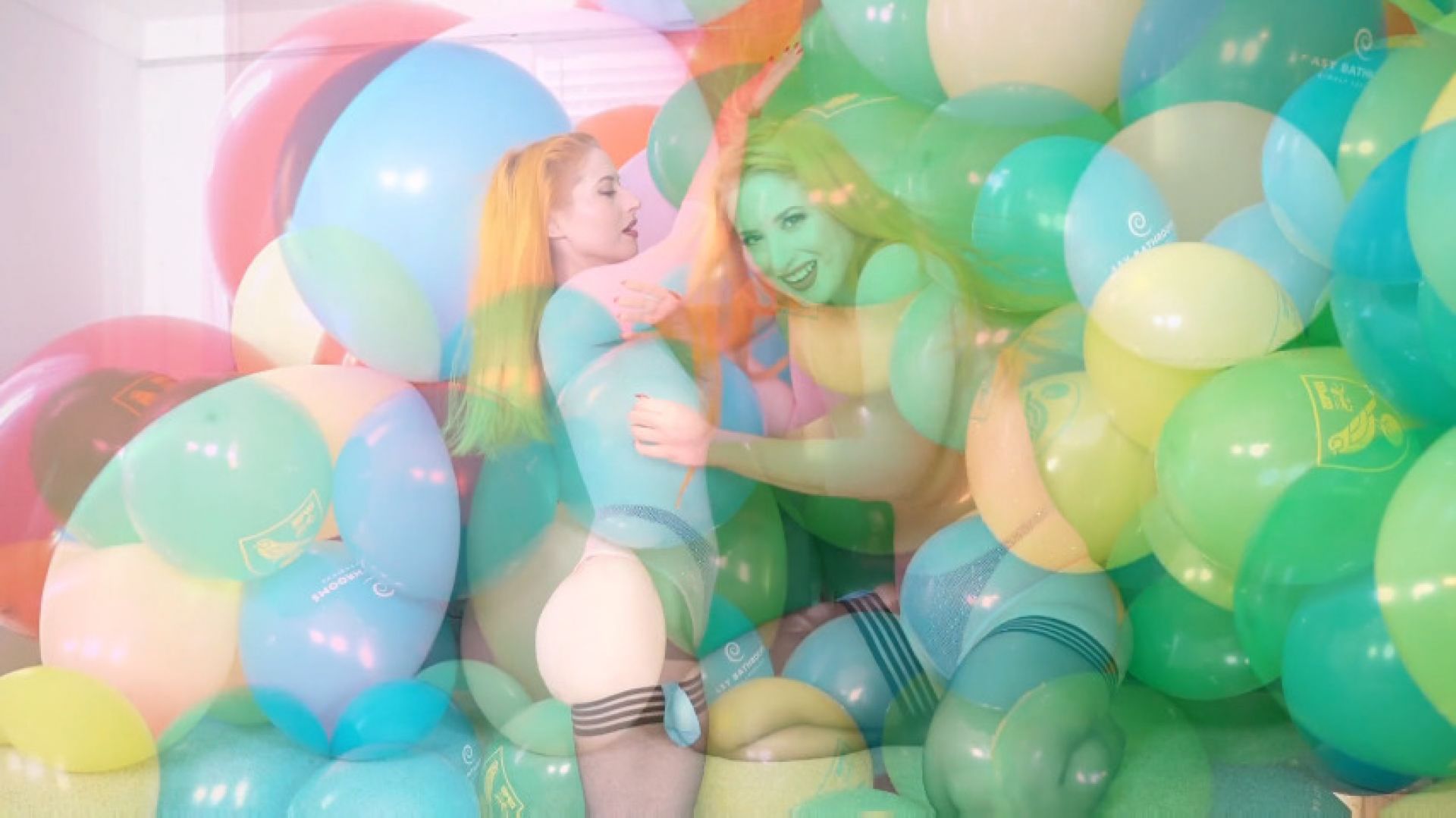 300 Balloons Masspop! Galas Looner Playtime Printed 1080p