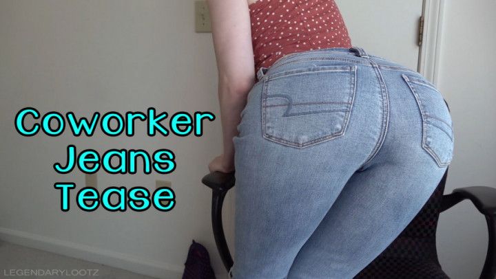 Coworker Jeans Tease