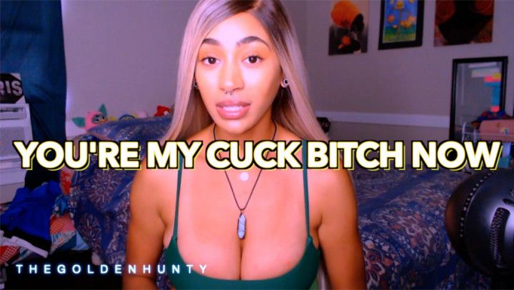 You're My Simp Cuck Bitch Now