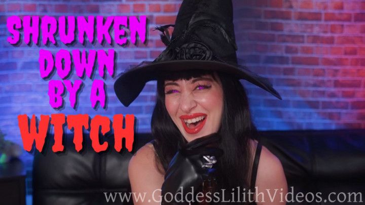 Evil WITCH Goddess Lilith SHRINKS you down!! POV