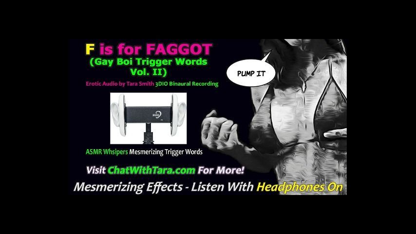 F is for FAGGOT ASMR Erotic Audio