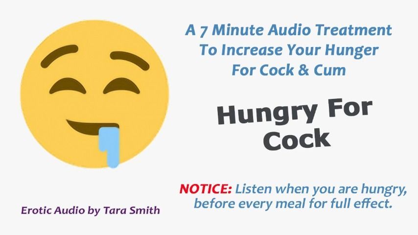 Hungry For Cock An Audio Treatment To Increase Your Cravings